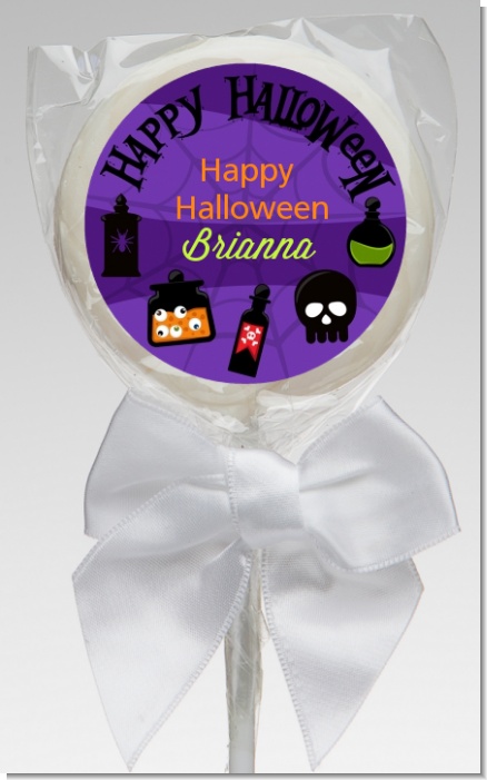 Potion Bottles - Personalized Halloween Lollipop Favors