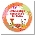 Pottery Painting - Personalized Birthday Party Table Confetti thumbnail