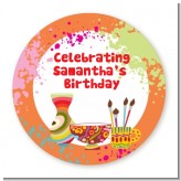 Pottery Painting - Personalized Birthday Party Table Confetti