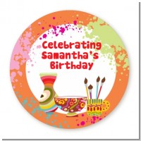 Pottery Painting - Personalized Birthday Party Table Confetti