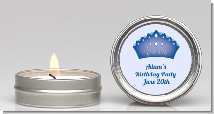 Prince Crown - Baby Shower Candle Favors