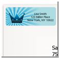 Prince Royal Crown - Birthday Party Return Address Labels thumbnail