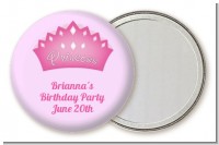 Princess Crown - Personalized Baby Shower Pocket Mirror Favors