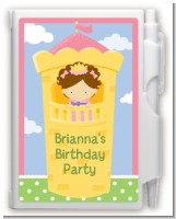 Princess in Tower - Birthday Party Personalized Notebook Favor