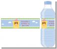 Princess in Tower - Personalized Birthday Party Water Bottle Labels thumbnail