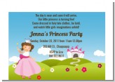 Princess Rolling Hills - Birthday Party Petite Invitations