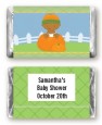 Pumpkin Baby African American - Personalized Baby Shower Mini Candy Bar Wrappers thumbnail