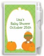 Pumpkin Baby African American - Baby Shower Personalized Notebook Favor thumbnail