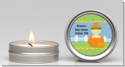 Pumpkin Baby Asian - Baby Shower Candle Favors