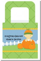 Pumpkin Baby Asian - Personalized Baby Shower Favor Boxes