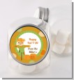 Pumpkin Patch Scarecrow Fall Theme - Personalized Halloween Candy Jar thumbnail