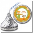 Pumpkin Patch Scarecrow Fall Theme - Hershey Kiss Halloween Sticker Labels thumbnail