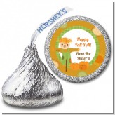 Pumpkin Patch Scarecrow Fall Theme - Hershey Kiss Halloween Sticker Labels