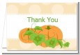 Pumpkin Trio Fall Theme - Thanksgiving Thank You Cards thumbnail