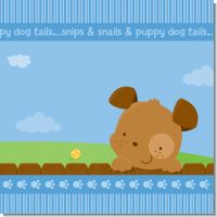 Puppy Dog Tails Boy Baby Shower Theme