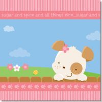 Puppy Dog Tails Girl Baby Shower Theme
