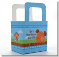 Puppy Dog Tails Boy - Personalized Baby Shower Favor Boxes thumbnail