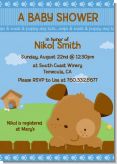 Puppy Dog Tails Boy - Baby Shower Invitations