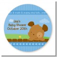 Puppy Dog Tails Boy - Personalized Baby Shower Table Confetti thumbnail
