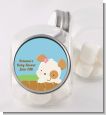 Puppy Dog Tails Girl - Personalized Baby Shower Candy Jar thumbnail