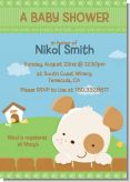 Puppy Dog Tails Neutral - Baby Shower Invitations