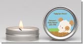 Puppy Dog Tails Neutral - Baby Shower Candle Favors