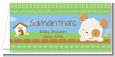 Puppy Dog Tails Neutral - Personalized Baby Shower Place Cards thumbnail