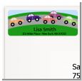 Race Car - Birthday Party Return Address Labels thumbnail