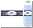 Race Car - Personalized Birthday Party Water Bottle Labels thumbnail