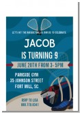 Racquetball - Birthday Party Petite Invitations