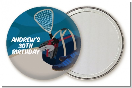 Racquetball - Personalized Birthday Party Pocket Mirror Favors