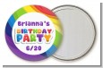 Rainbow - Personalized Birthday Party Pocket Mirror Favors thumbnail