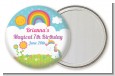 Rainbow Unicorn - Personalized Birthday Party Pocket Mirror Favors thumbnail