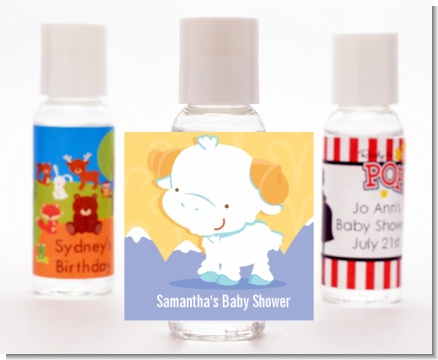 Ram | Aries Horoscope - Personalized Baby Shower Hand Sanitizers Favors