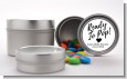 Ready To Pop Black and White - Custom Baby Shower Favor Tins thumbnail