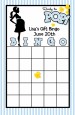Ready To Pop Blue - Baby Shower Gift Bingo Game Card thumbnail