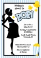 Ready To Pop Blue - Baby Shower Invitations thumbnail