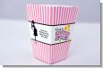 Ready To Pop Dark Pink - Personalized Baby Shower Popcorn Boxes thumbnail