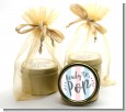Ready To Pop Gender Reveal - Baby Shower Gold Tin Candle Favors thumbnail