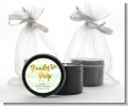 Ready To Pop Gold - Baby Shower Black Candle Tin Favors thumbnail