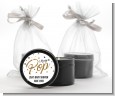 Ready To Pop Gold Glitter - Baby Shower Black Candle Tin Favors thumbnail