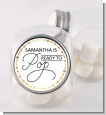 Ready To Pop Metallic Dots - Personalized Baby Shower Candy Jar thumbnail