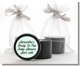 Ready To Pop Pastel Polka Dots - Baby Shower Black Candle Tin Favors thumbnail