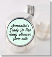 Ready To Pop Pastel Polka Dots - Personalized Baby Shower Candy Jar thumbnail