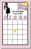 Ready To Pop Pink - Baby Shower Gift Bingo Game Card