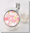 Ready To Pop Pink Gold - Personalized Baby Shower Candy Jar thumbnail