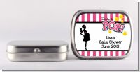 Ready To Pop Pink - Personalized Baby Shower Mint Tins