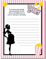 Ready To Pop Pink - Baby Shower Notes of Advice