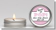 Ready To Pop Pink Stripes - Baby Shower Candle Favors thumbnail