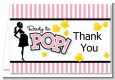 Ready To Pop Pink - Baby Shower Thank You Cards thumbnail